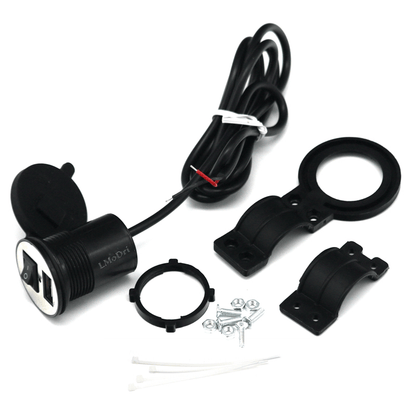 Motorcycle electric bicycle handlebar waterproof phone charger