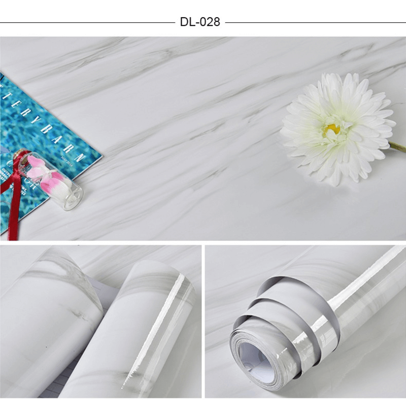 Marble mural pvc waterproof vinyl self-adhesive stickers