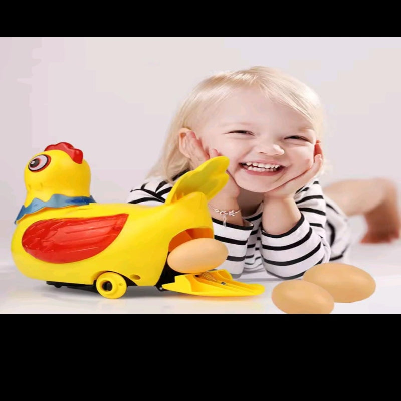HEN LAY EGG  WITH LIGHT SOUND TOY