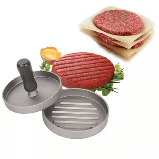 Burger press non stick aluminum patty mold