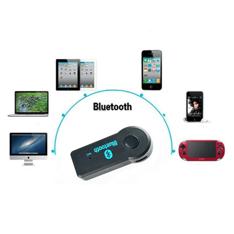 Bluetooth 5.0 transmitter adapter with 3.5mm audio jack