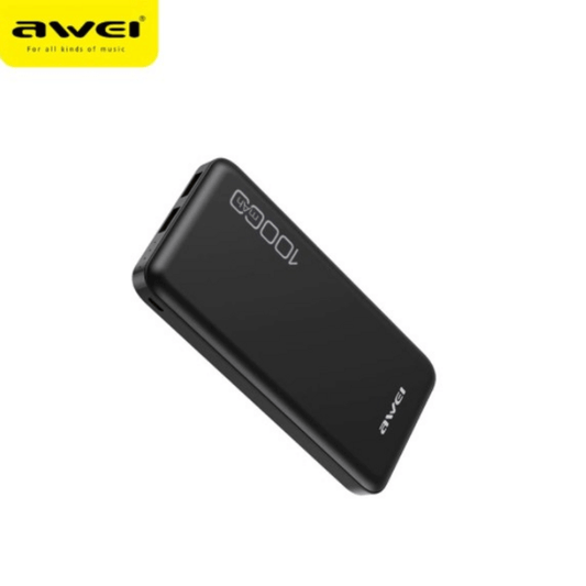 Power bank 10000mah fast charging awei p28k 