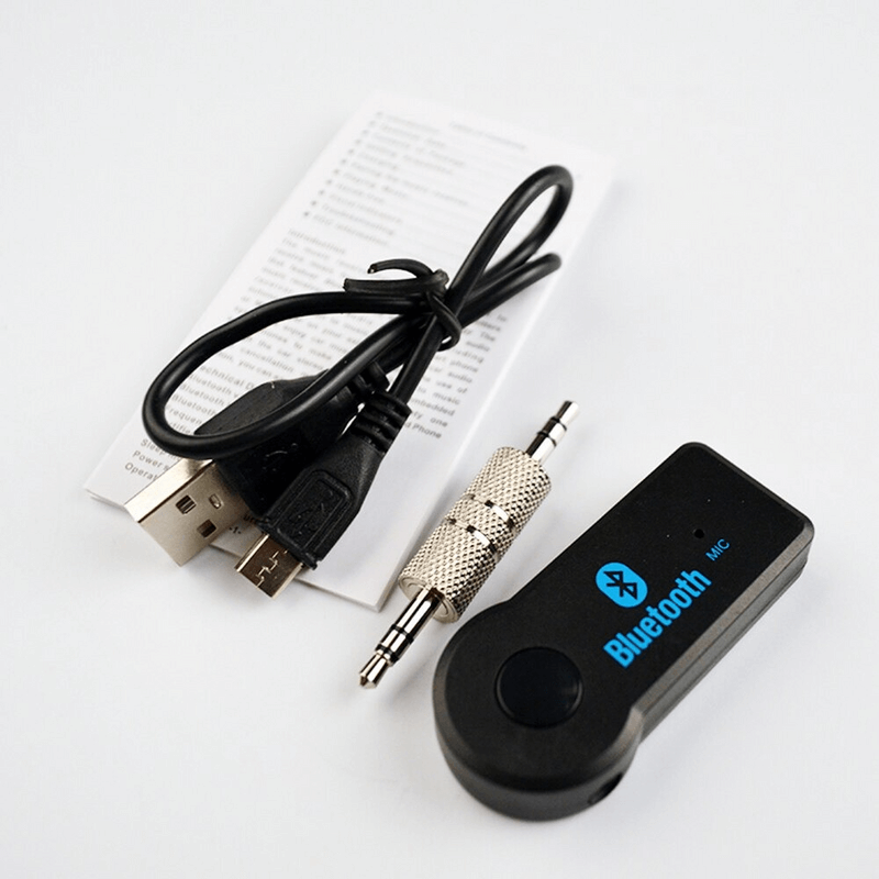 Bluetooth 5.0 transmitter adapter with 3.5mm audio jack