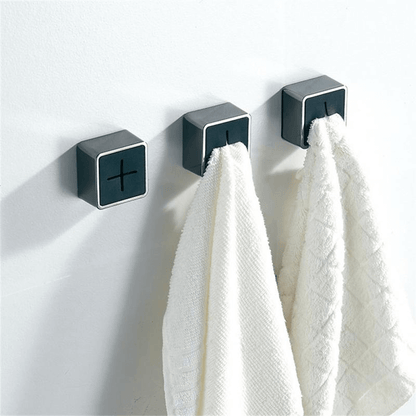 Set of 3 punch free towel plug holder