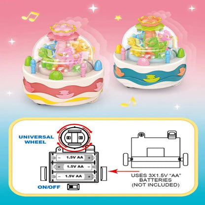 ELECTRIC CAKE TOY WITH LIGHT SOUNDS