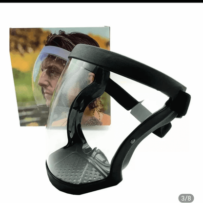 Super protective face shield with filter