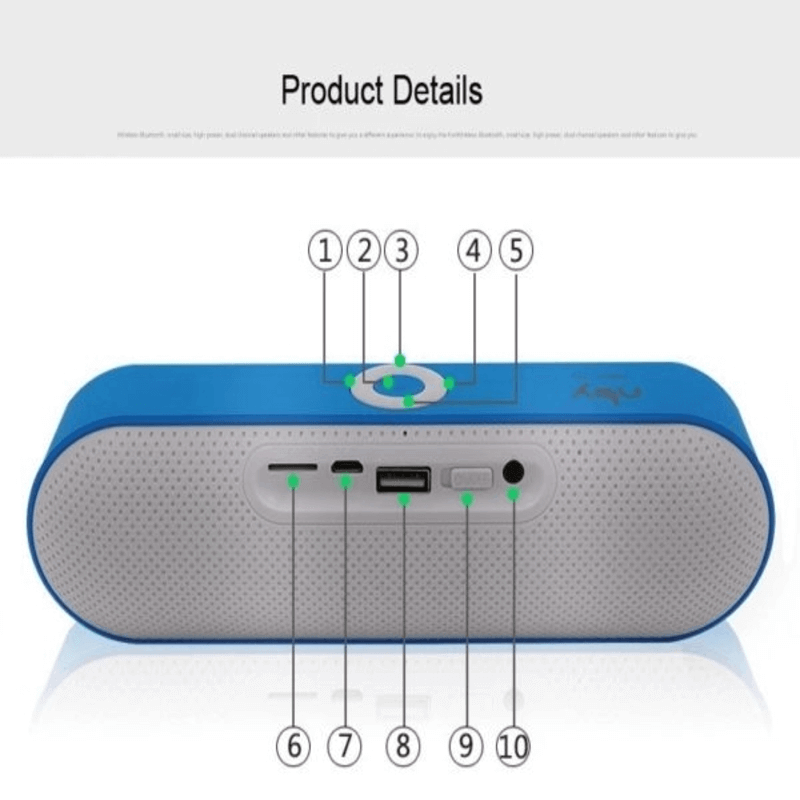 Nby-18 mini bluetooth speaker portable wireless speaker