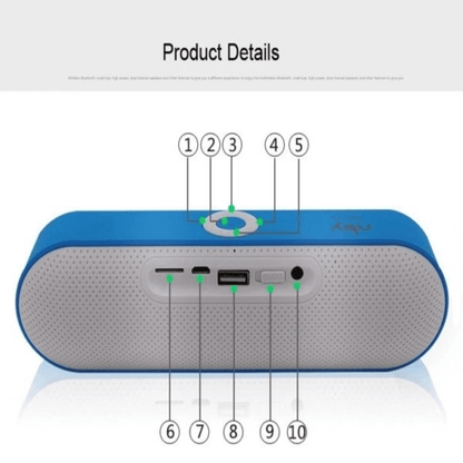 Nby-18 mini bluetooth speaker portable wireless speaker