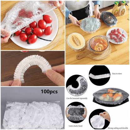 Disposable plastic wrap food grade
