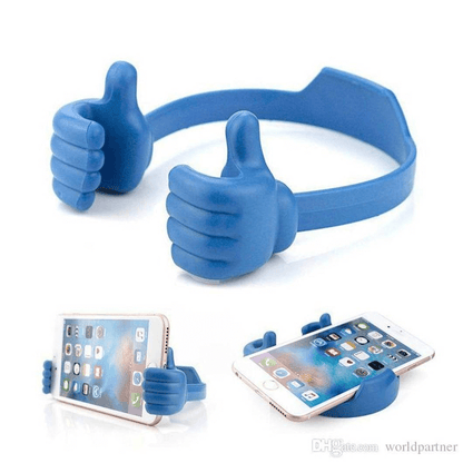 Thumb design mobile ok stand holder