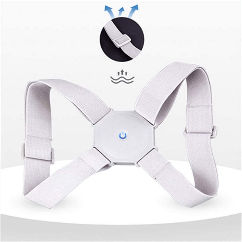 Posture corrector with intelligent sensor vibration reminder