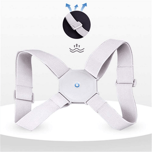 Posture corrector with intelligent sensor vibration reminder