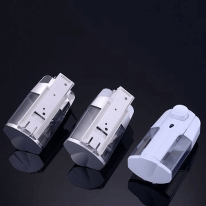 Bathroom soap shampoo and lotion dispenser