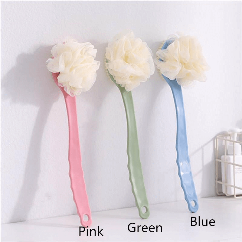 Long handle bath brush