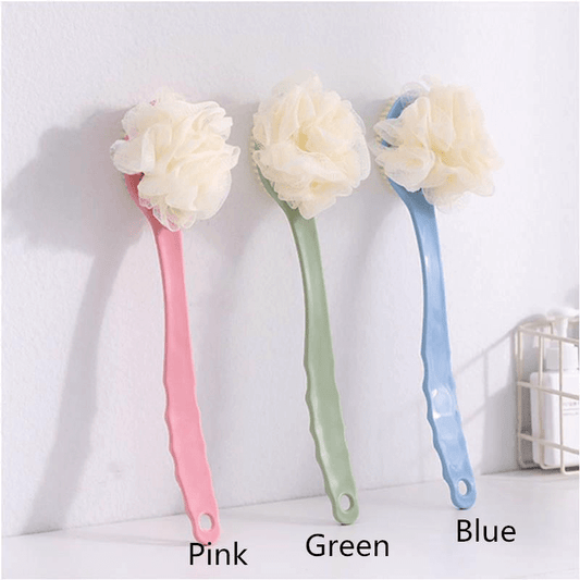 Long handle bath brush
