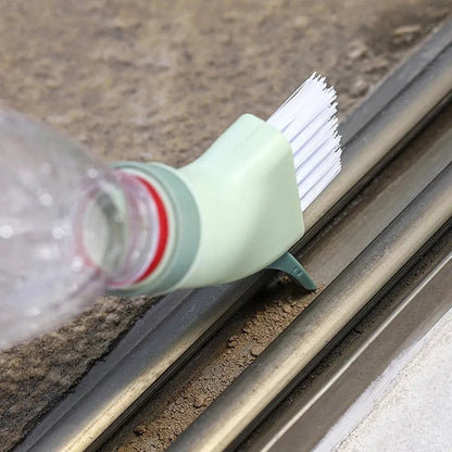 Wet and dry cleaning brush