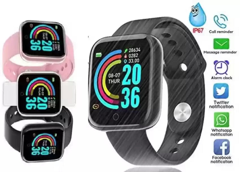T5 smart health watch heart rate monitor