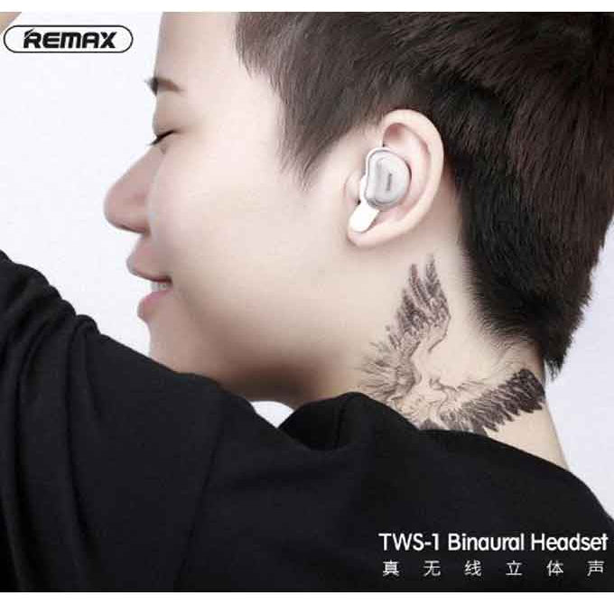 Remax bluetooth earphone, wireless headset + charging dock
