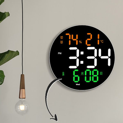 Digital wall clock