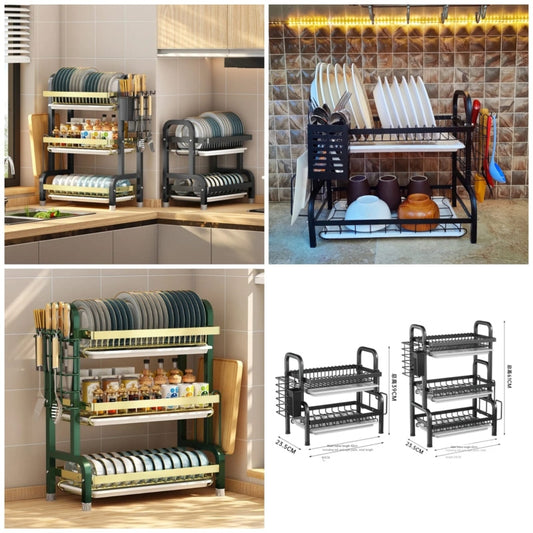 Multi Tired Dish Rack