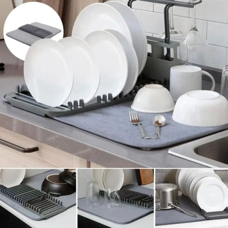 Multifunctional Kitchen Drain Pad Rack