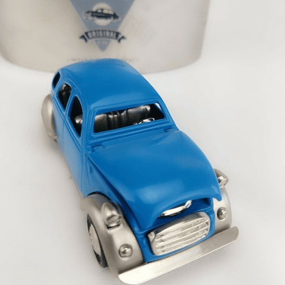 Fossil brand antique foxy beetle car clock - metal