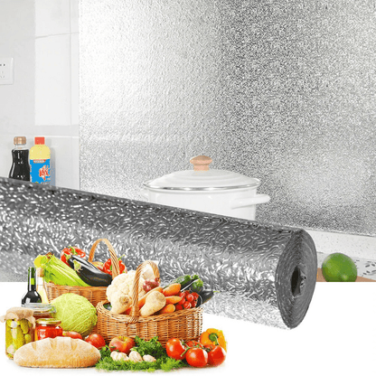 Kitchen oil-proof waterproof aluminum stickers