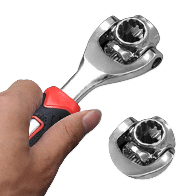 48 in 1 tiger wrench tool socket works with spline bolts