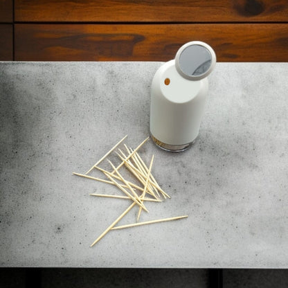 Portable Travel Toothpick Holder with Mini Mirror 100pcs