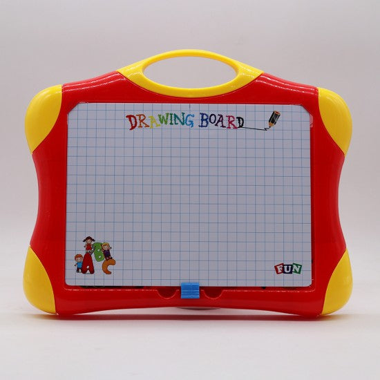 2in1 magnetic drawing board with alphabet