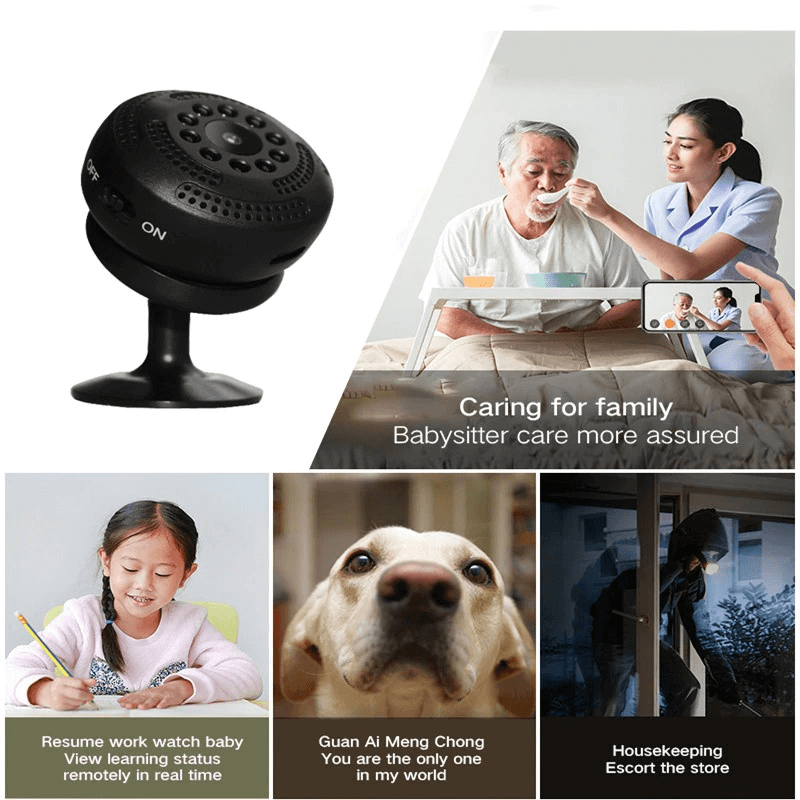 Wireless hd security surveillance cameras mini camcorder