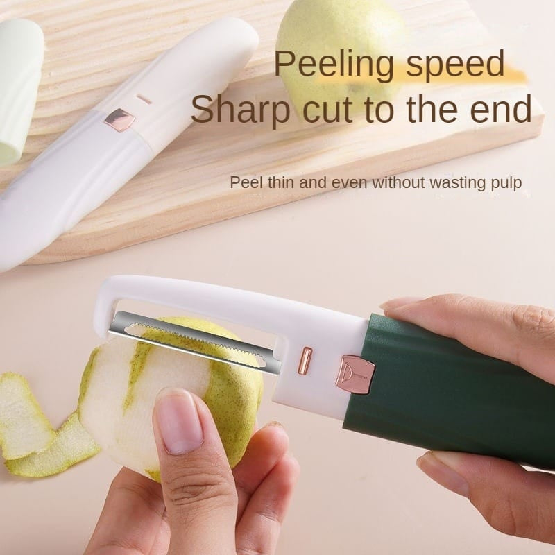 2in1 fruit peeler knife stainless steel