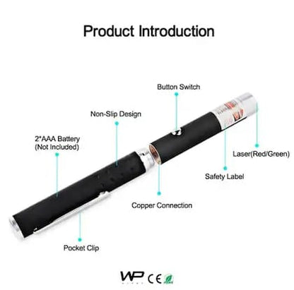 Ultra powerful laser pointer pen