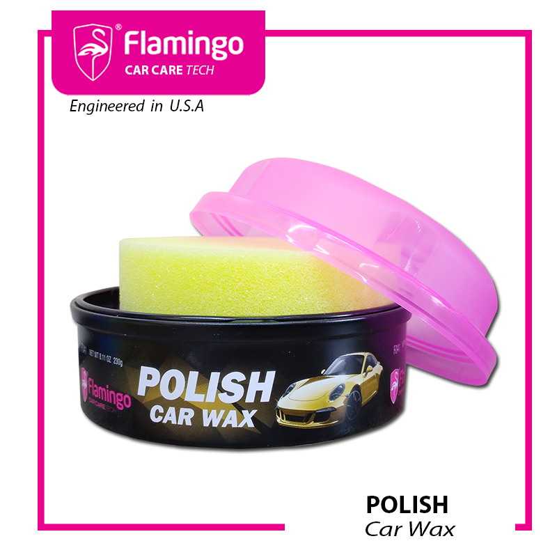 Flamingo car polish wax