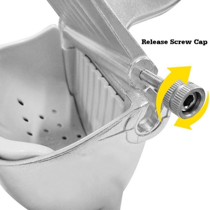 Aluminum alloy manual fruit juicer