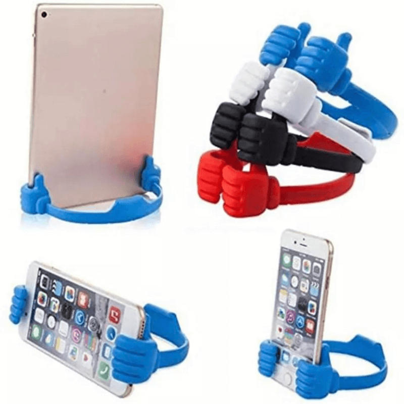 Thumb design mobile ok stand holder
