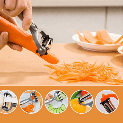 360 degree rotary kitchen tool vegetable fruit peeler
