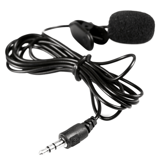 Portable lavalier microphone 3.5mm jack
