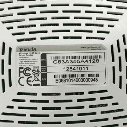 N300 wireless wifi router