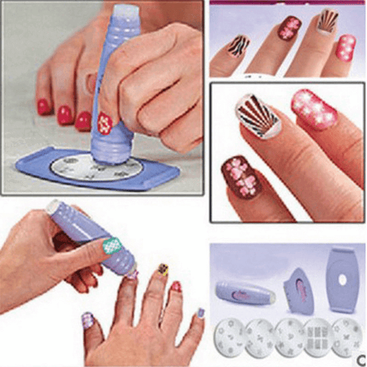 Professional salon express nails art diy stamping 