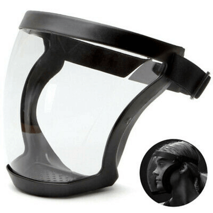 Super protective face shield with filter