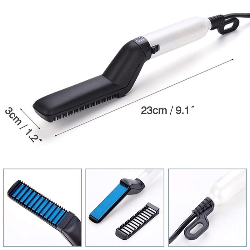 Beard straightener for men