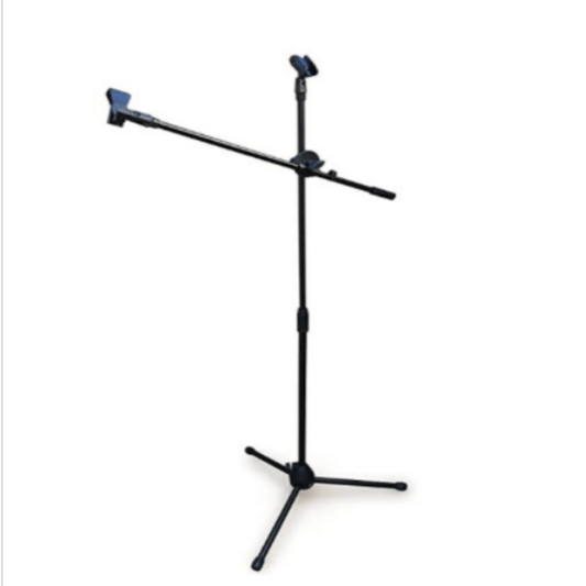 Tripod boom microphone stand