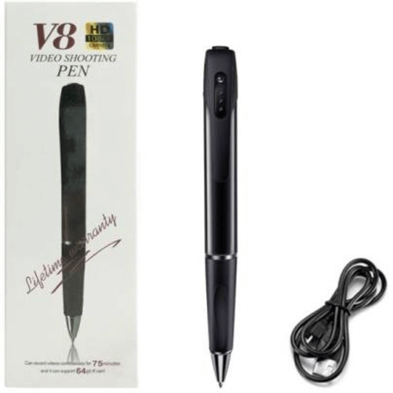 Spy pen camera v8 hd 1080p