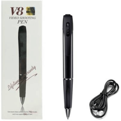 Spy pen camera v8 hd 1080p