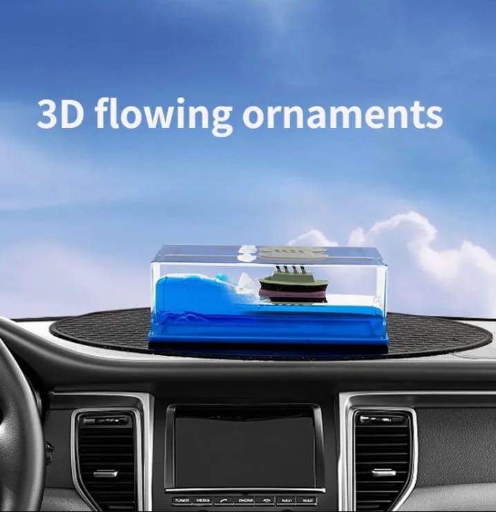 Car interior dashboard decoration