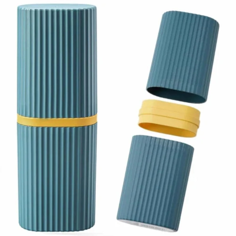 Silicone brush travel case