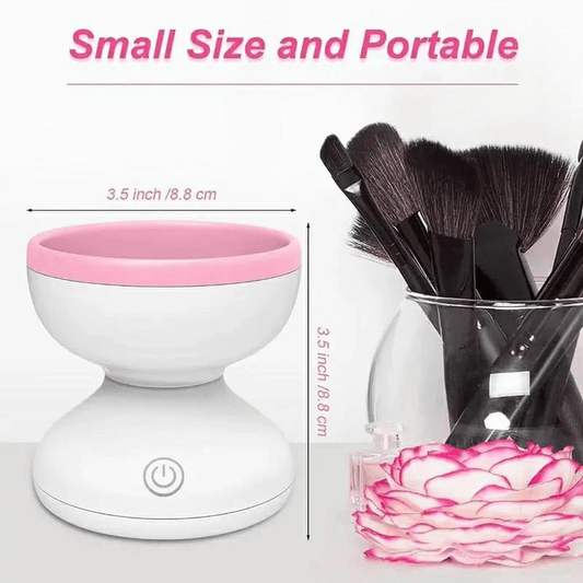 Electric makeup brush cleaner
