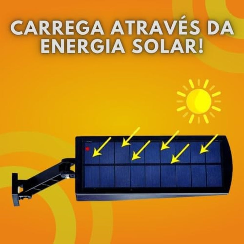 Led solar street light with motion sensor