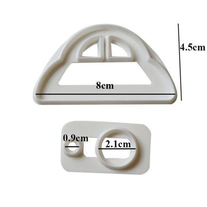 2pcs car transportation fondant cake